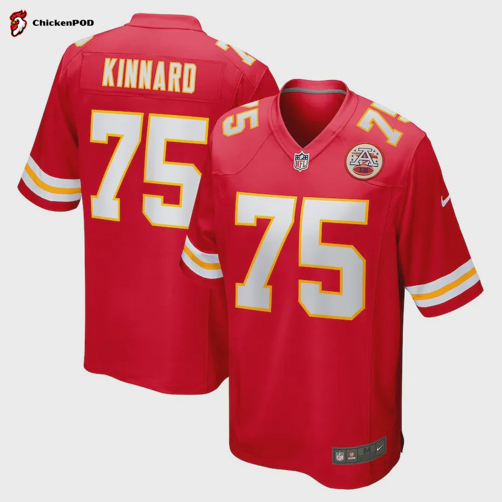 Darian Kinnard Kansas City Chiefs Women’s Game Player Jersey – Red