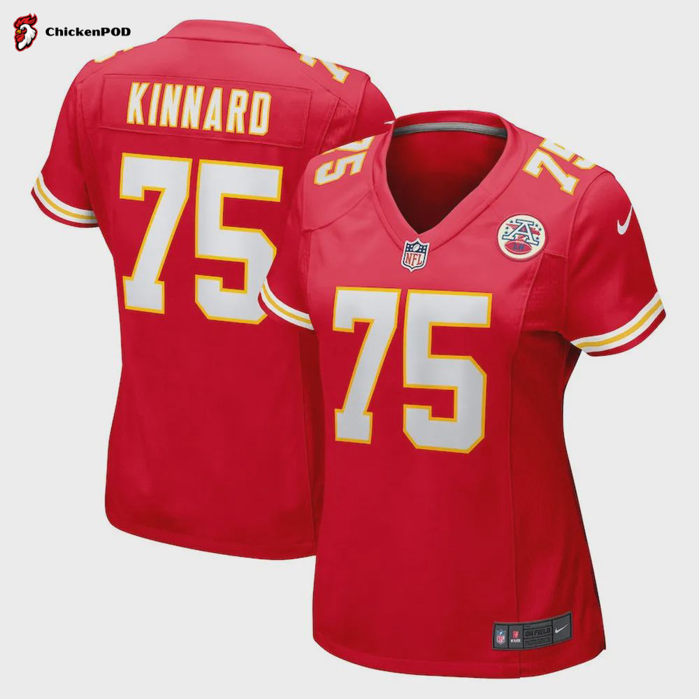 Darian Kinnard Kansas City Chiefs Women’s Game Player Jersey – Red