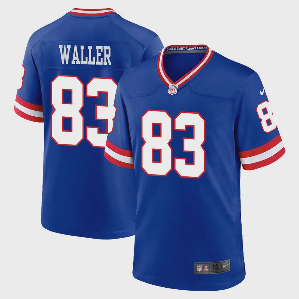 Darren Waller 83 New York Giants Alternate Game Jersey – Royal