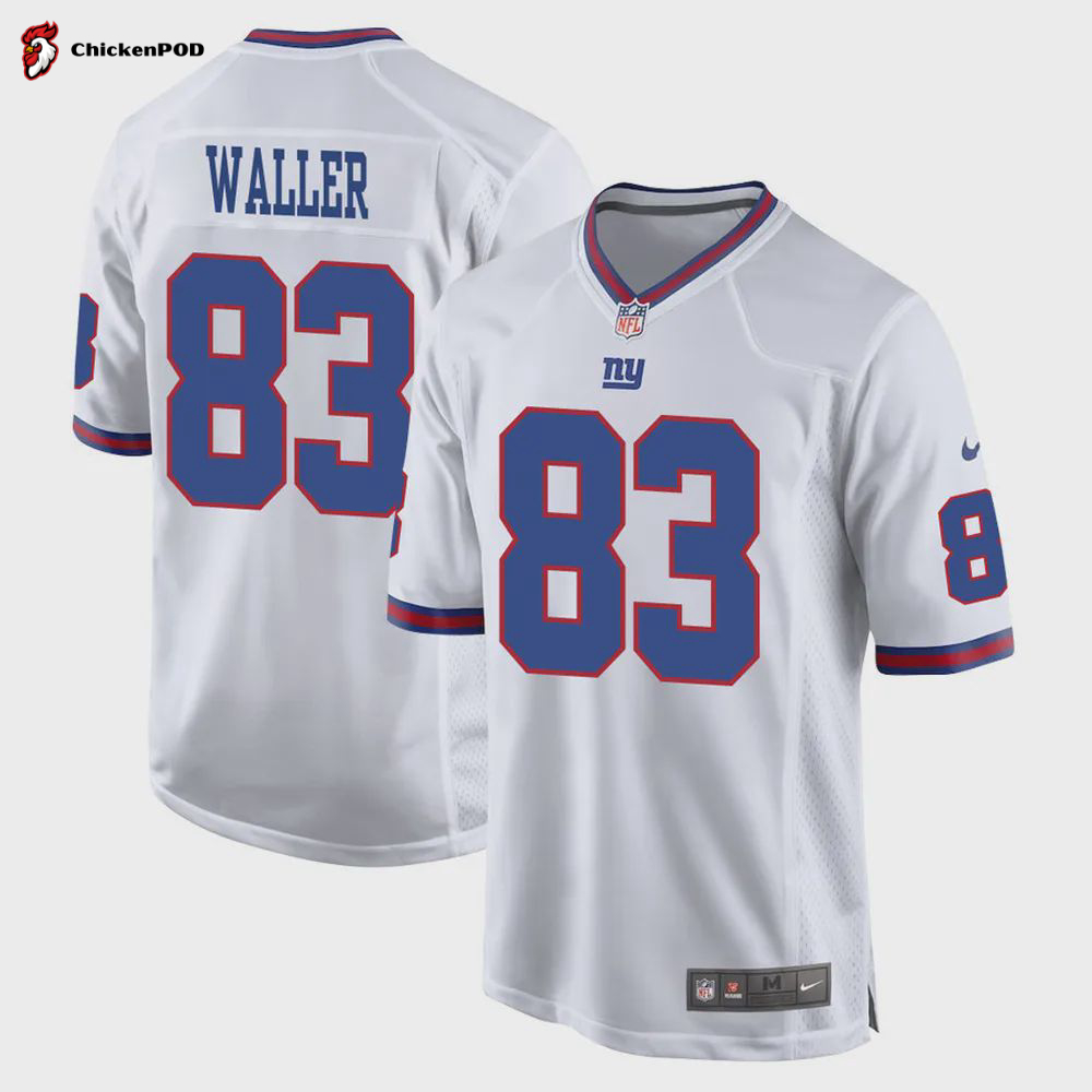 Darren Waller 83 New York Giants Youth Game Jersey – White