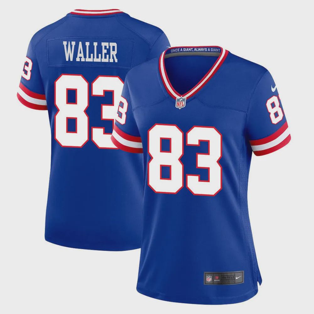 Darren Waller 83 New York Giants Alternate Women Game Jersey – Royal