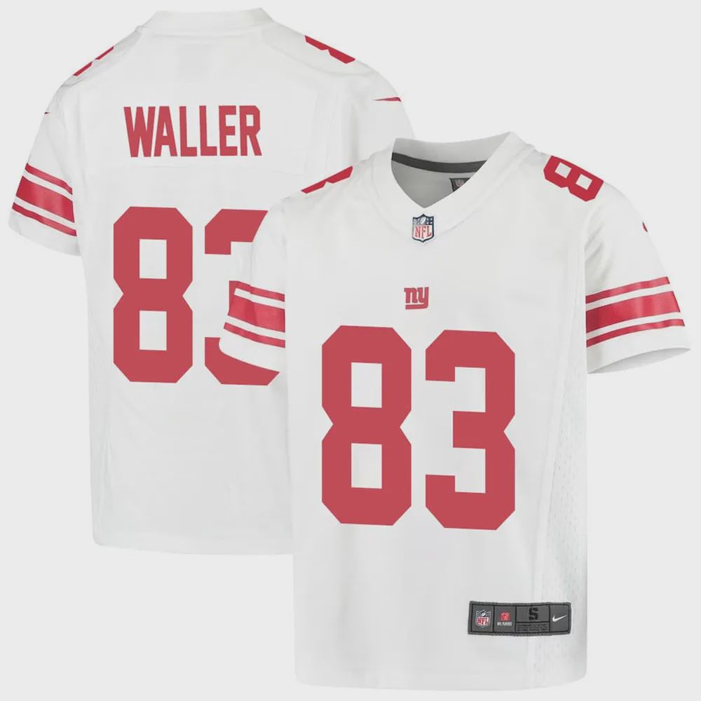 Darren Waller 83 New York Giants Youth Game Jersey – White