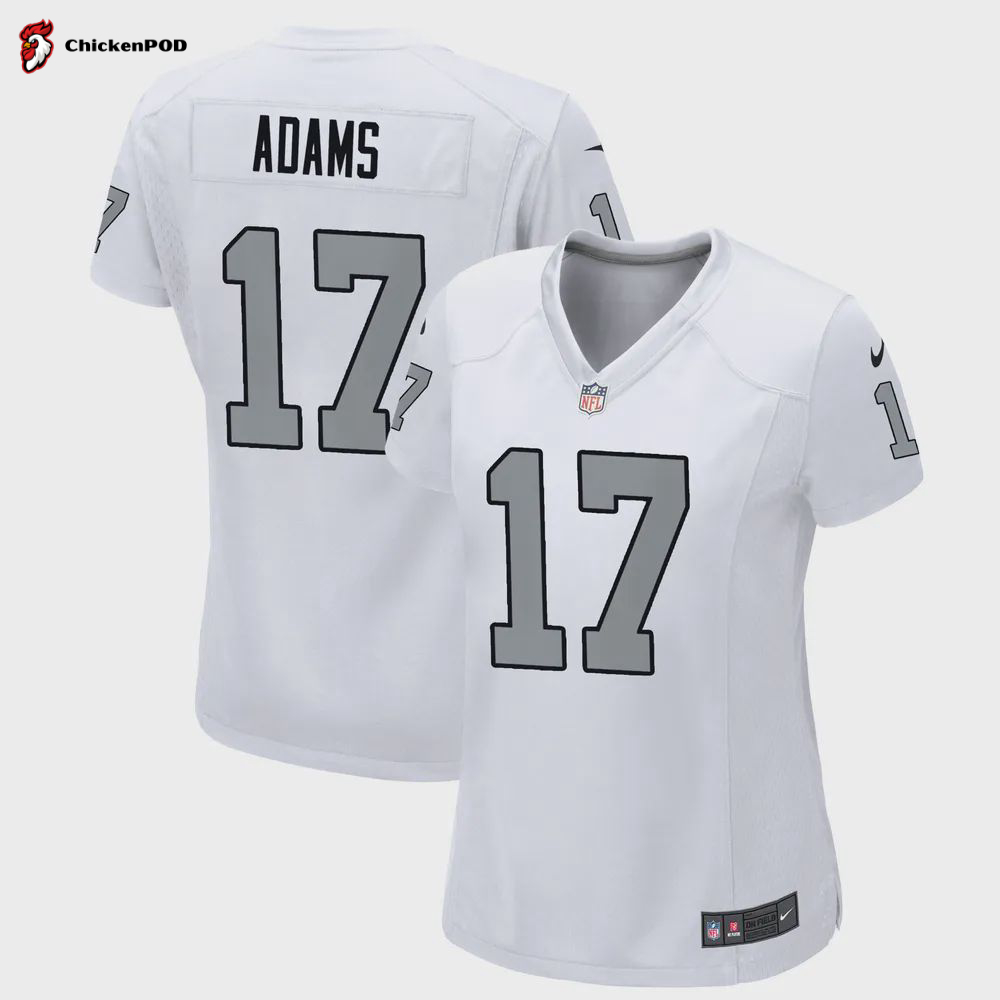 Davante Adams 17 Las Vegas Raiders Women’s Game Jersey – Black Jersey