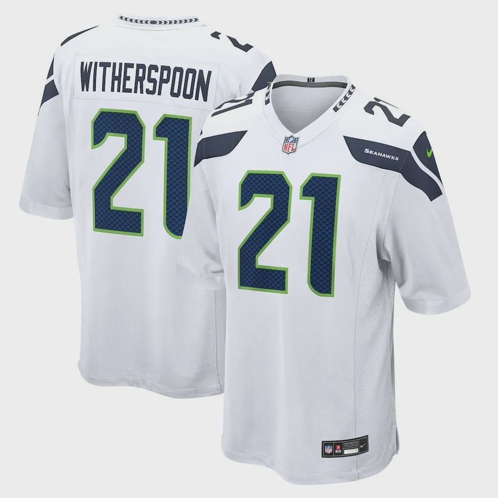 Devon Witherspoon 21 Seattle Seahawks Away Game Jersey – White