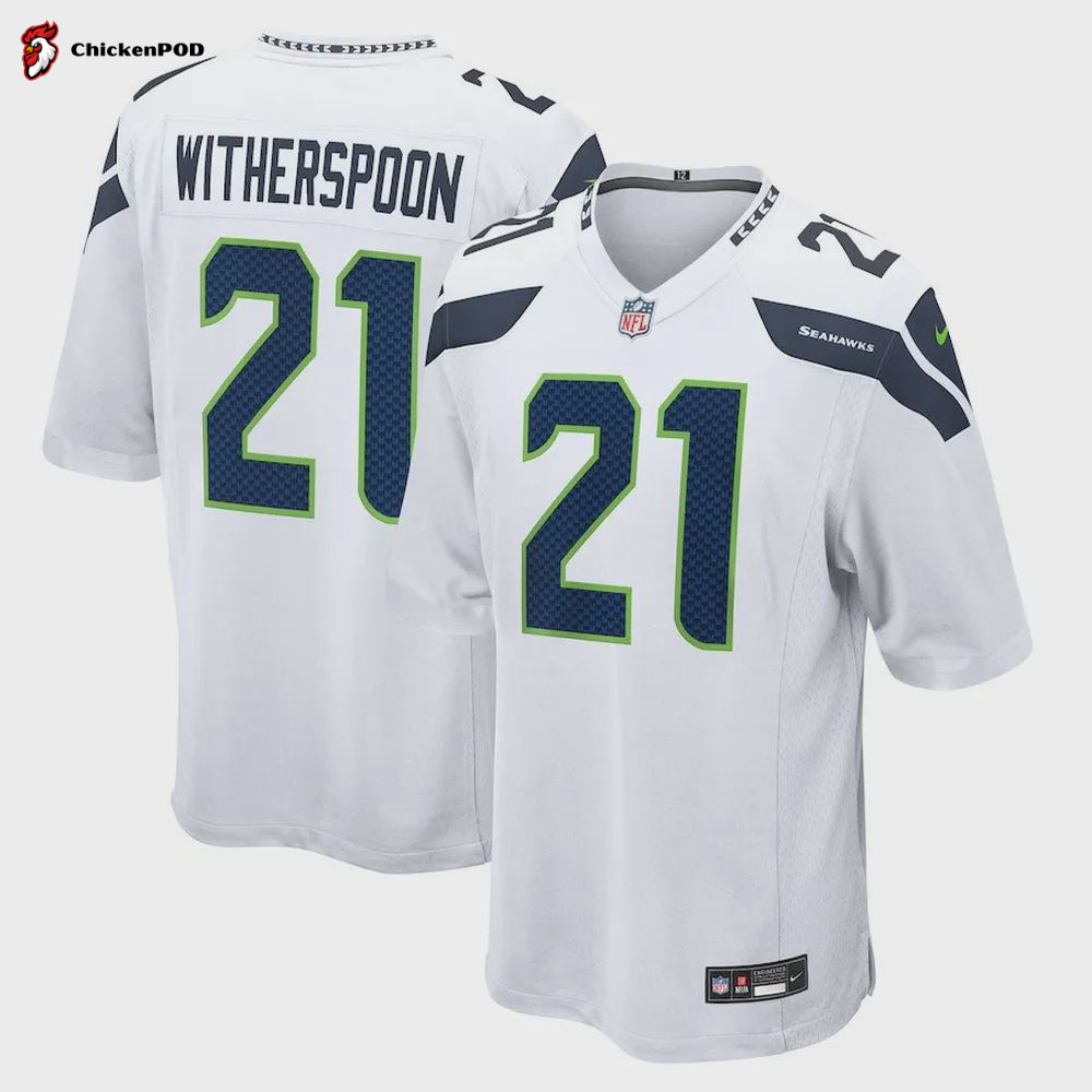 Devon Witherspoon 21 Seattle Seahawks Away Game Jersey – White