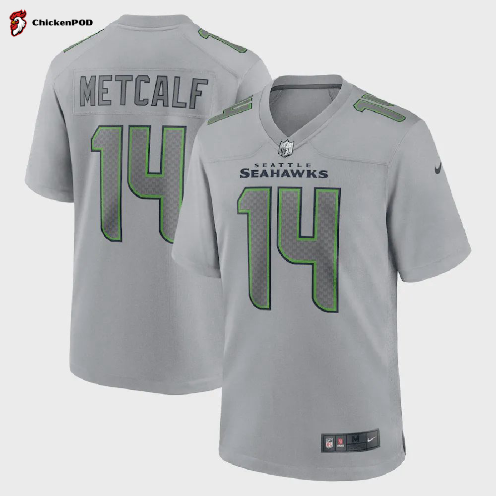 DK Metcalf 14 Seattle Seahawks Women’s Throwback Player Game Jersey – Royal