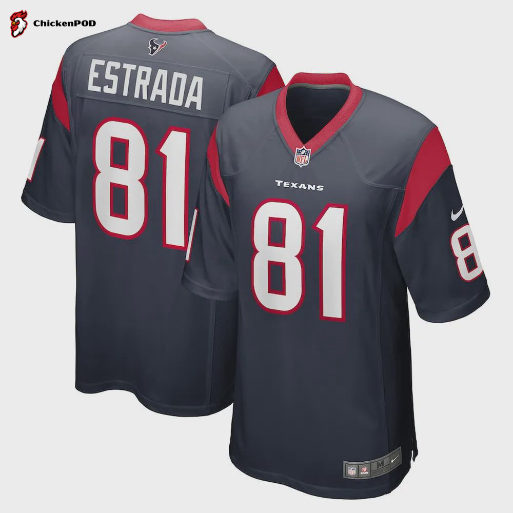 Drew Estrada Houston Texans Women’s Game Player Jersey – Navy