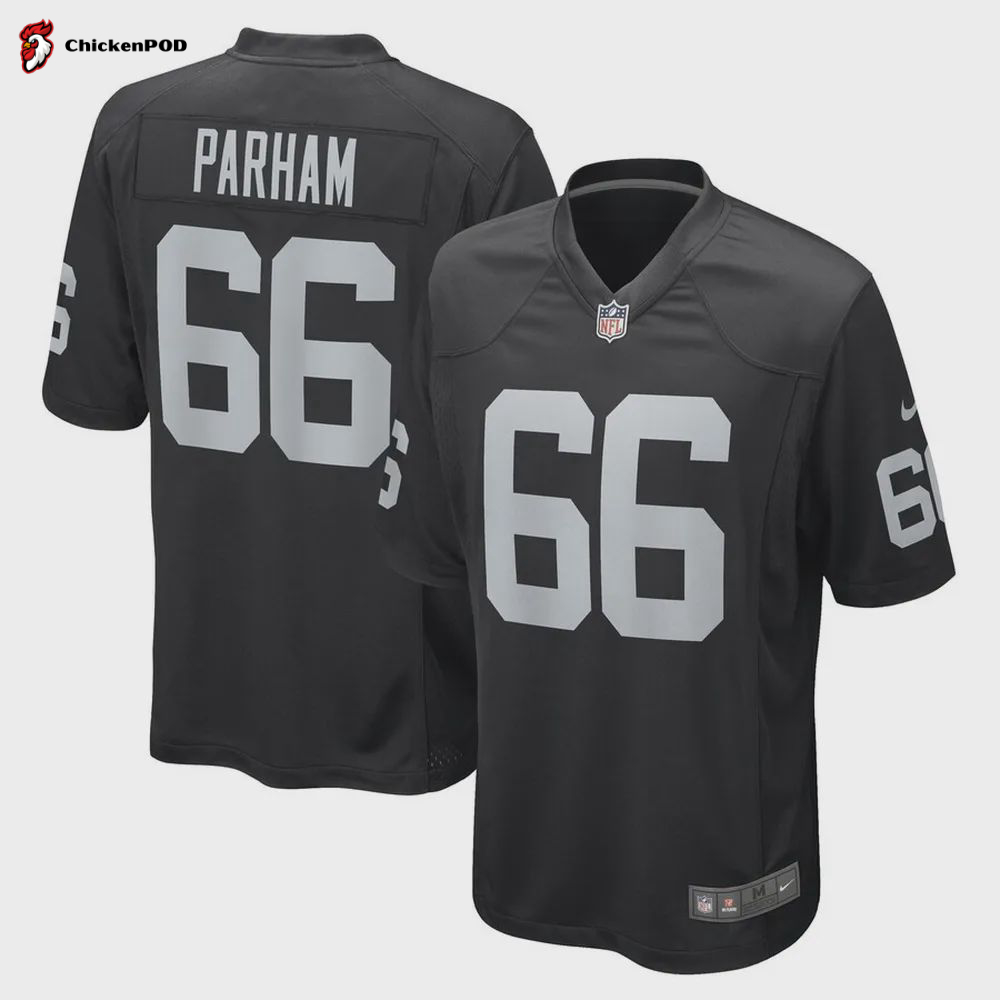 Dylan Parham Las Vegas Raiders Women’s Game Player Jersey – Black