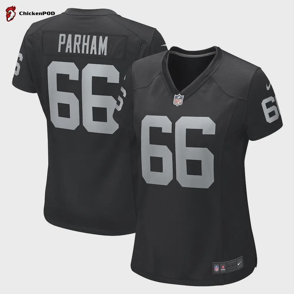 Dylan Parham Las Vegas Raiders Women’s Game Player Jersey – Black