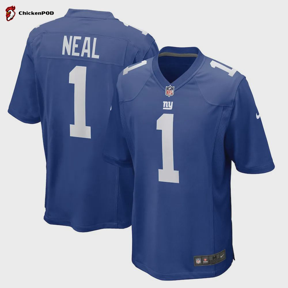 Evan Neal New York Giants Women’s Game Player Jersey – Royal