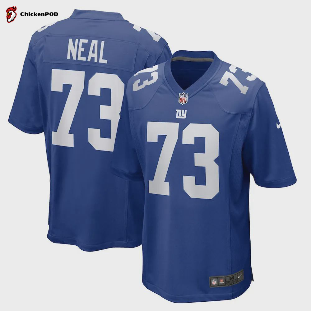 Evan Neal New York Giants Women’s Game Player Jersey – Royal