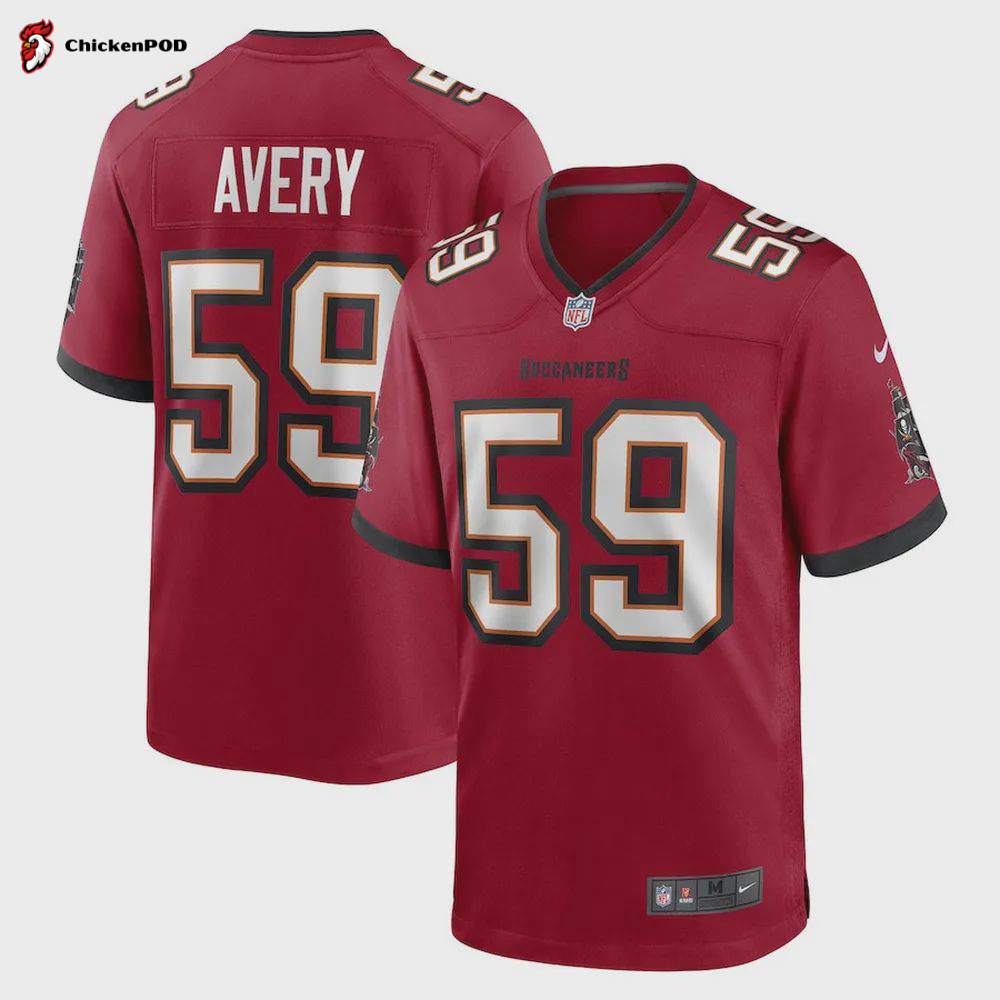 Genard Avery Tampa Bay Buccaneers Women’s Game Player Jersey – Red