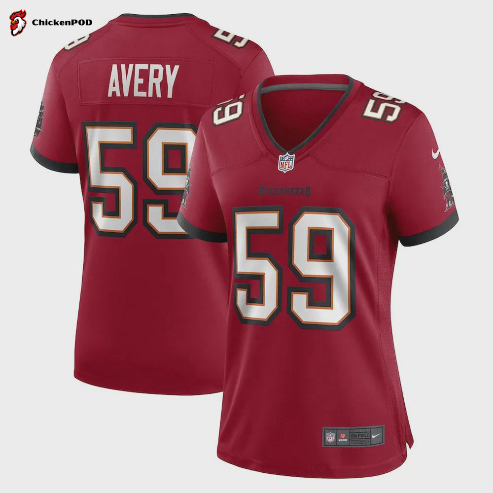 Genard Avery Tampa Bay Buccaneers Game Player Jersey – Red