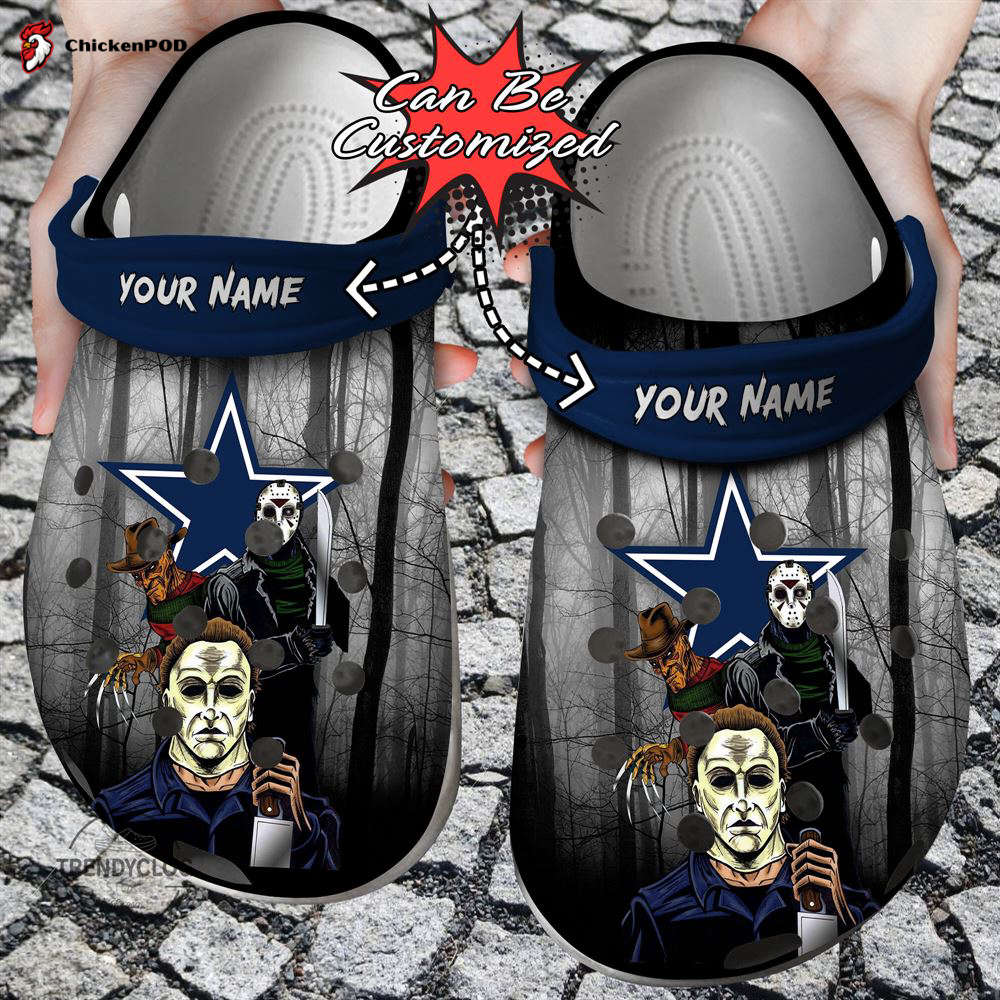 Halloween Crocs-Slippers – Personalized BBills Horror Movie Clog Shoes