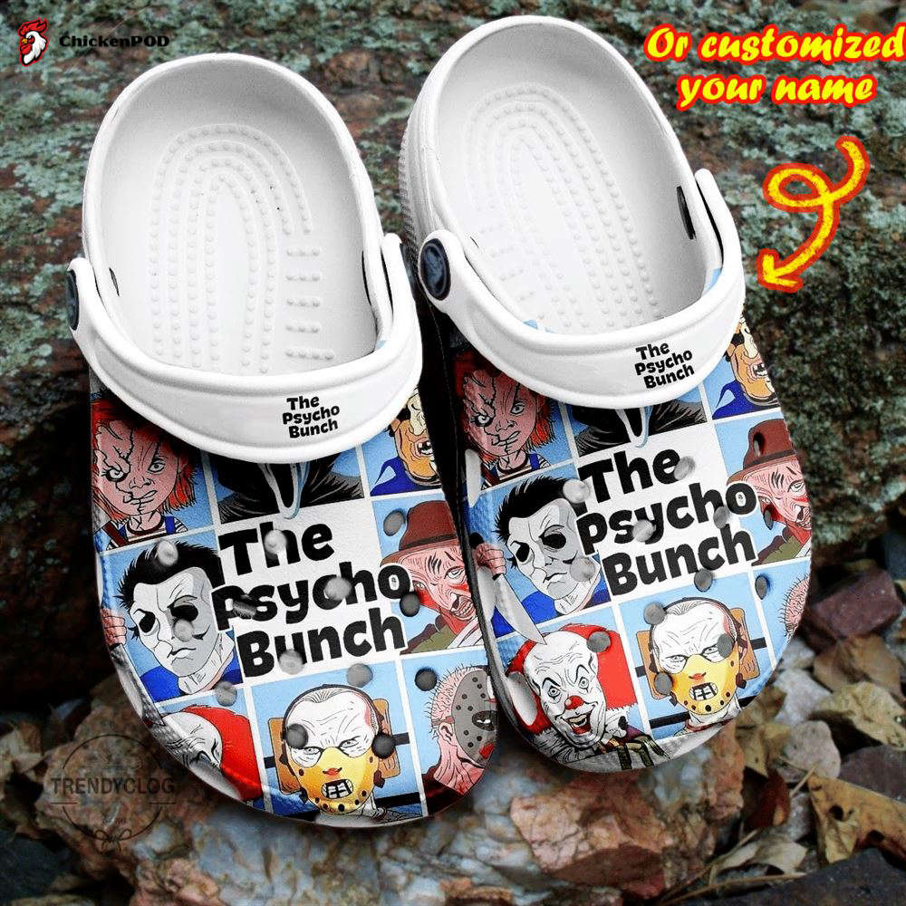 Halloween Crocs-Slippers – Personalized SF 49ers Horror Movie Clog Shoes