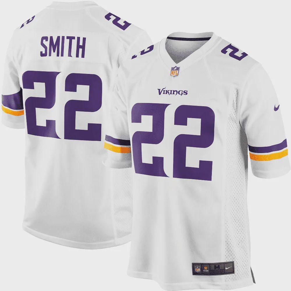 Harrison Smith Minnesota Vikings Youth Game Jersey – White