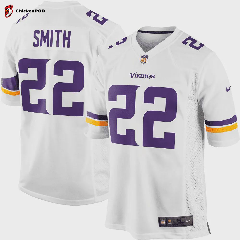 Harrison Smith 22 Minnesota Vikings Women’s Classic Game Jersey – Purple