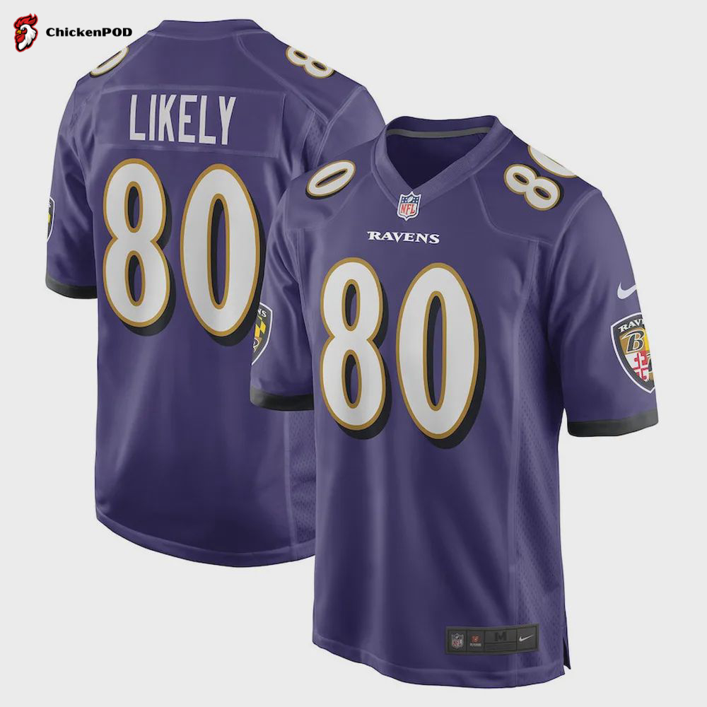 Isaiah Likely Baltimore Ravens Women’s Player Game Jersey – Purple