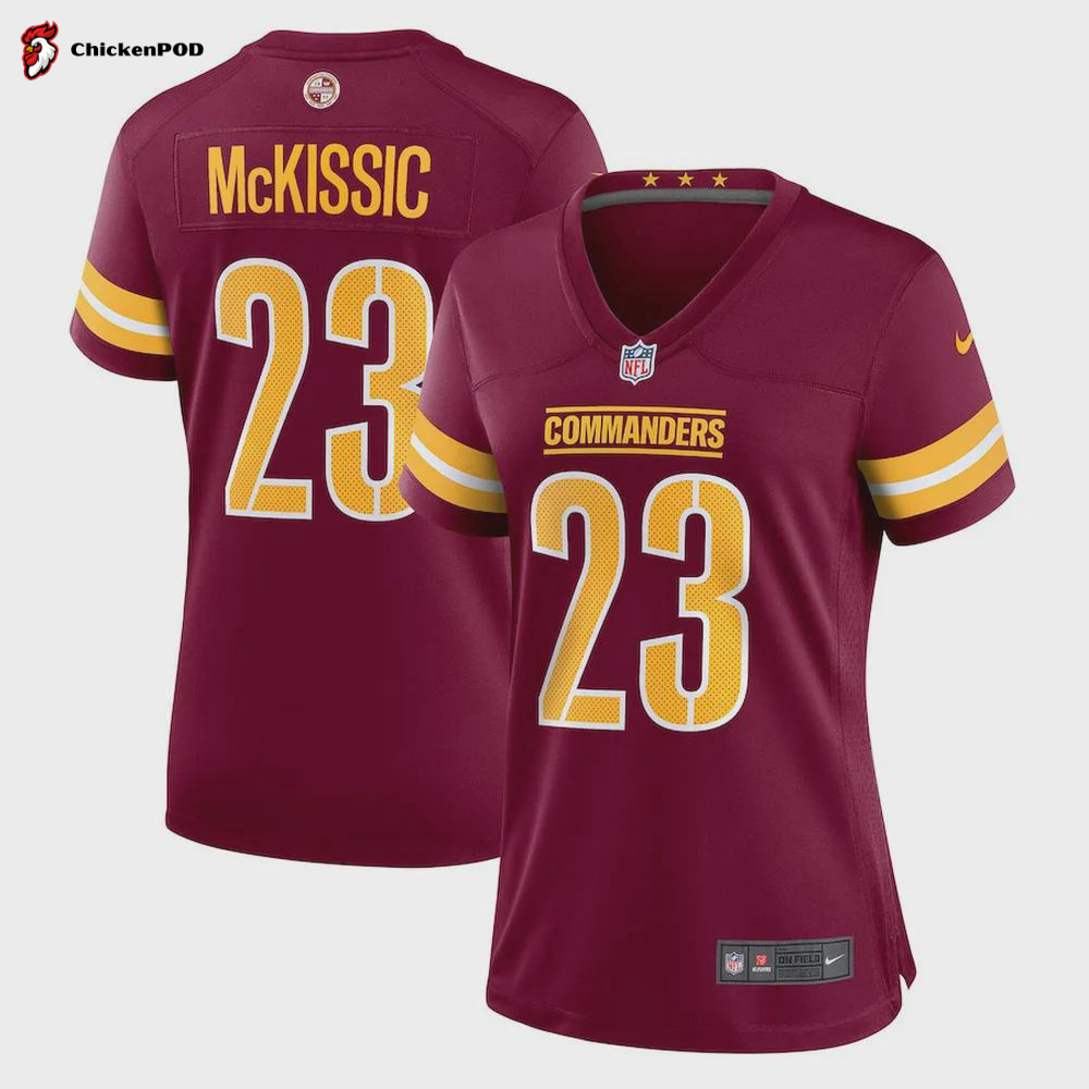 J. McKissic Washington Commanders Women’s Game Jersey – Burgundy