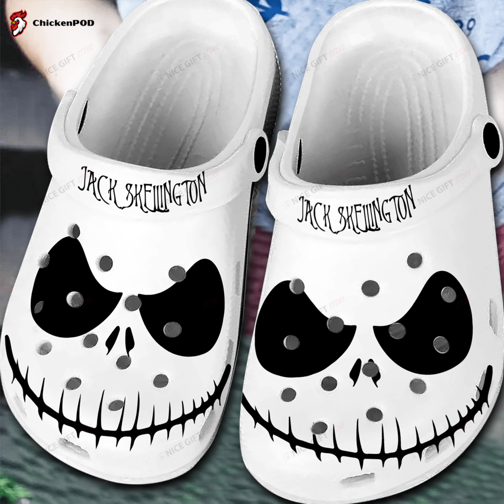 Jack Skellington And Sally Crocs-Slippers Shoes CRS-G9F6