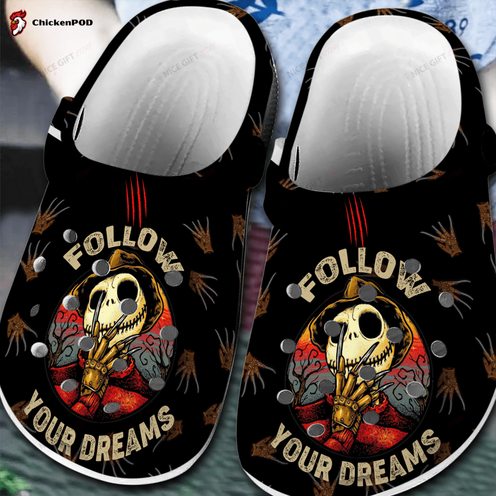 Jack Skellington Crocs-Slippers Shoes CRS-E0K8