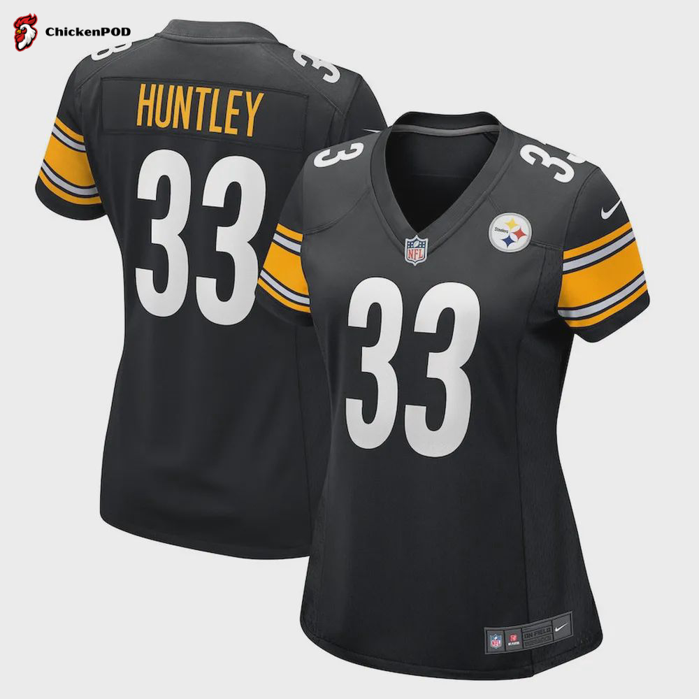 Jason Huntley Pittsburgh Steelers Women’s Game Player Jersey – Black