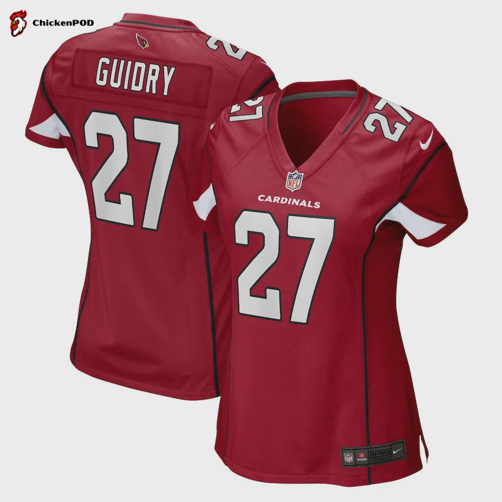 Javelin Guidry Arizona Cardinals Women’s Game Player Jersey – Cardinal