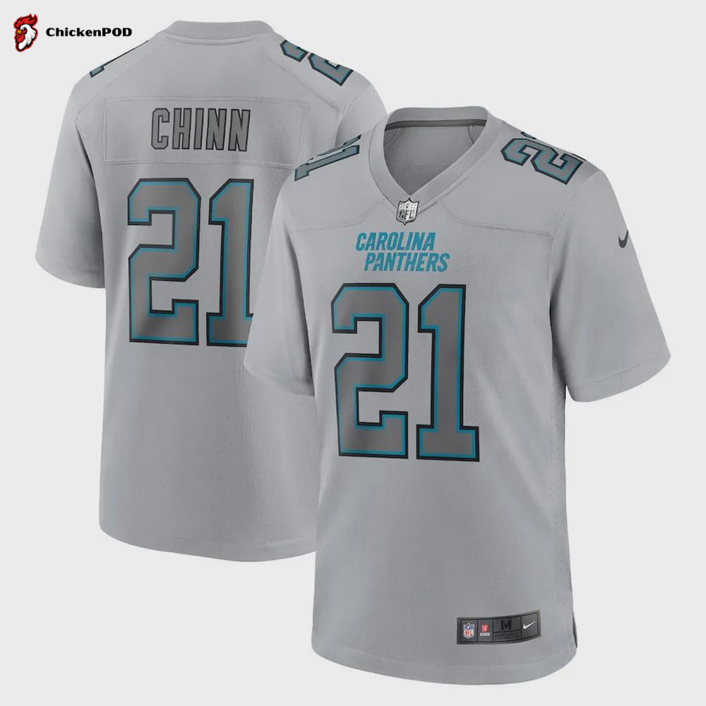 Jeremy Chinn 21 Carolina Panthers Women’s Game Jersey – White