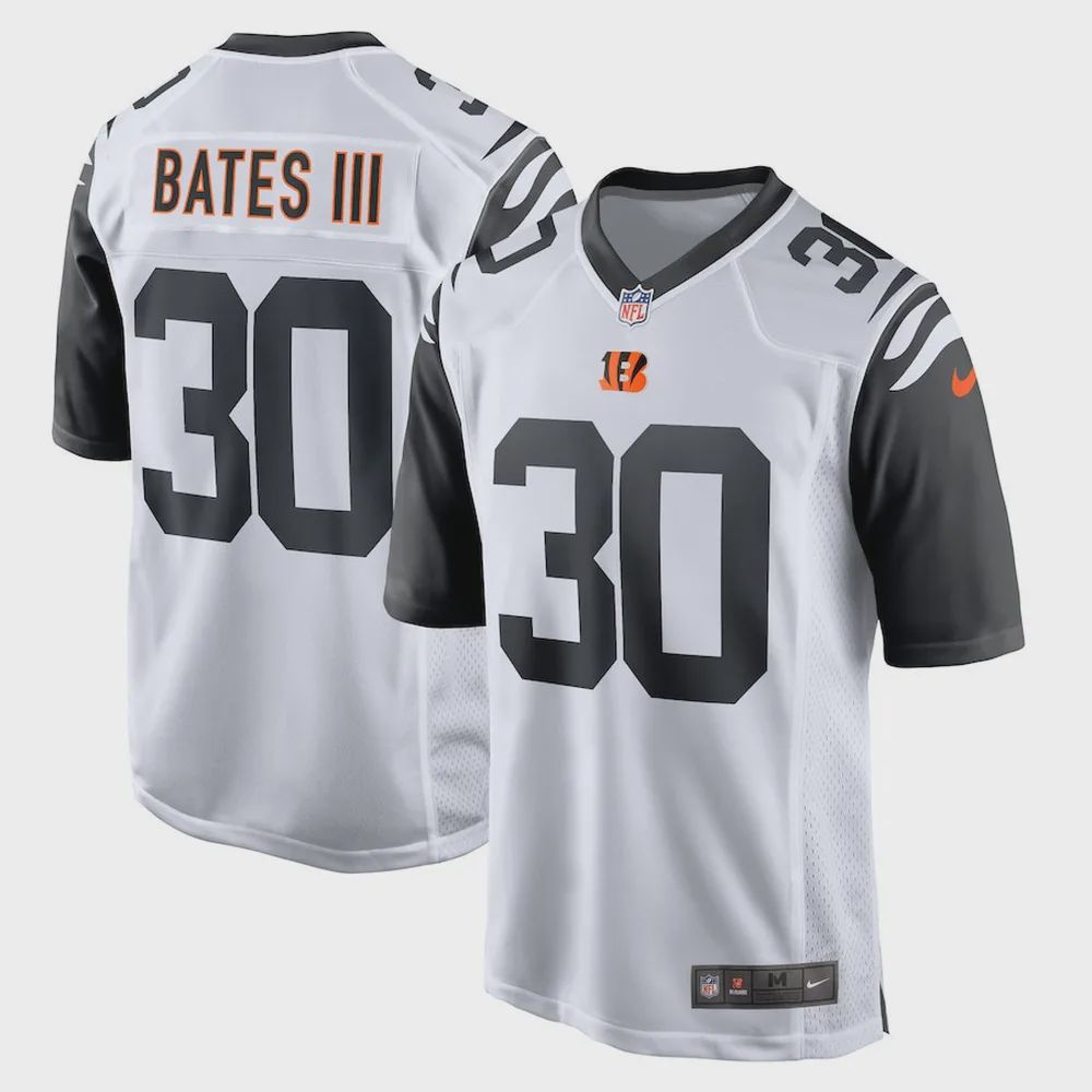 Jessie Bates III Cincinnati Bengals Alternate Game Jersey – White