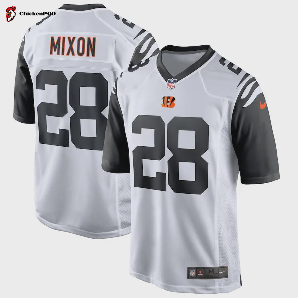 Joe Mixon Cincinnati Bengals Alternate Game Jersey – White