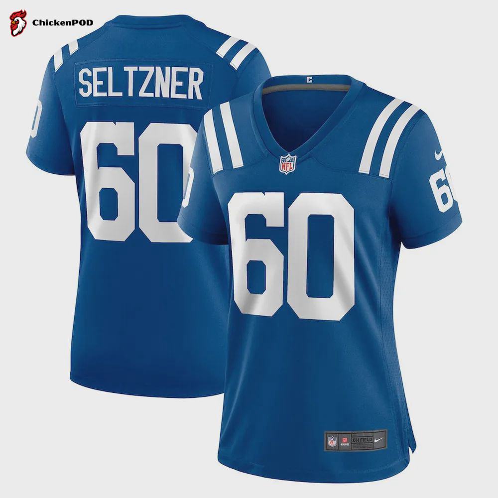 Josh Seltzner Indianapolis Colts Women’s Player Game Jersey – Royal