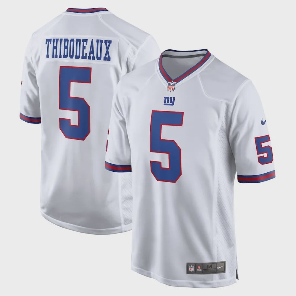 Kayvon Thibodeaux 5 New York Giants Alternate Game Jersey – White