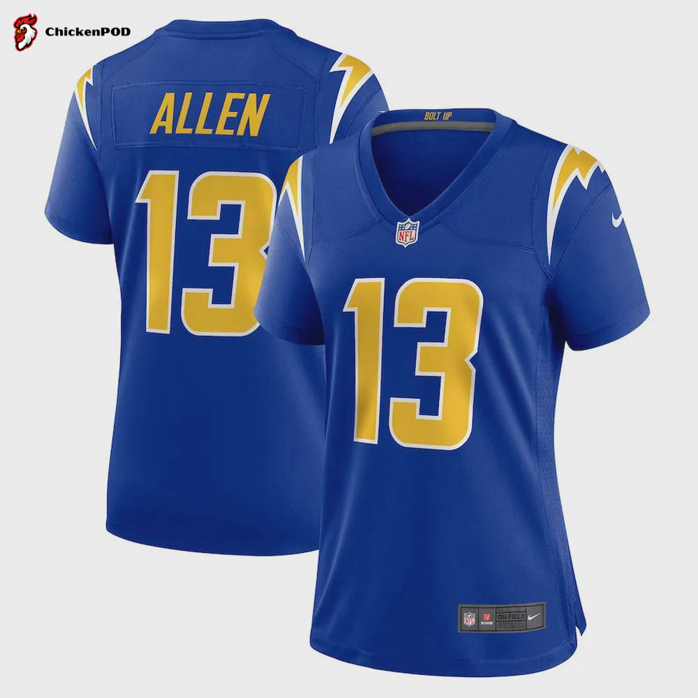 Keenan Allen 13 Los Angeles Chargers Women’s Game Jersey – Powder Blue