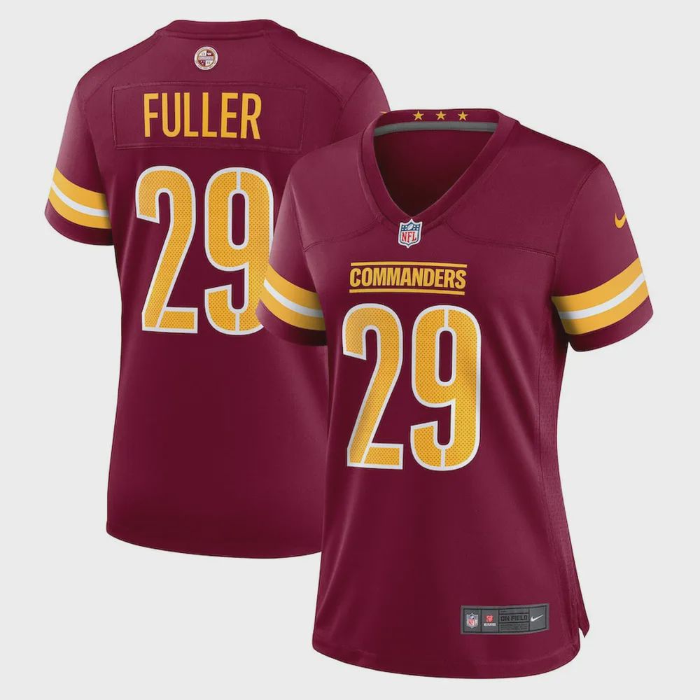 Kendall Fuller Washington Commanders Women’s Player Game Jersey – Burgundy