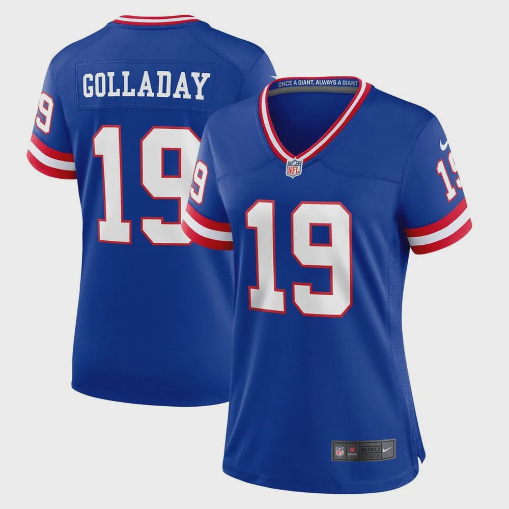 Kenny Golladay New York Giants Women’s Classic Player Game Jersey – Royal