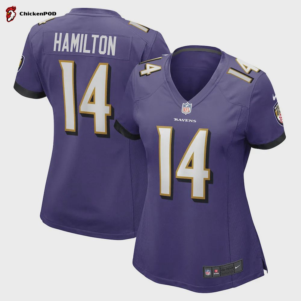 Kyle Hamilton Baltimore Ravens Women’s Player Game Jersey – Purple