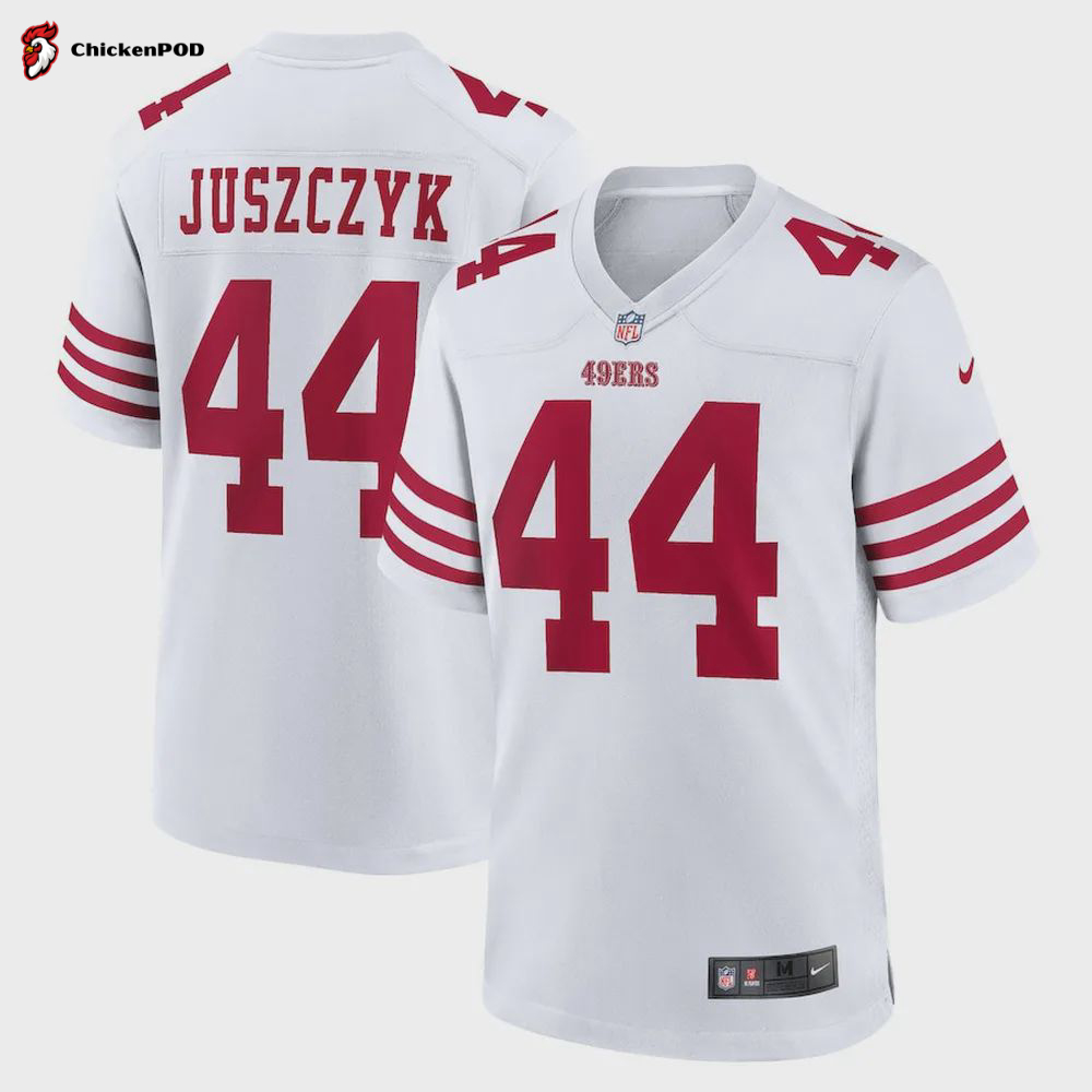 Kyle Juszczyk 44 San Francisco 49ers Player Game Jersey – White