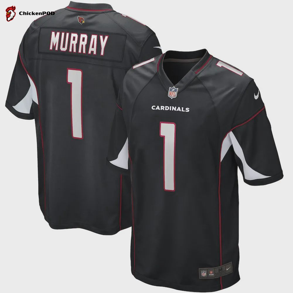 Kyler Murray 1 Arizona Cardinals Men Alternate Game Jersey – Black