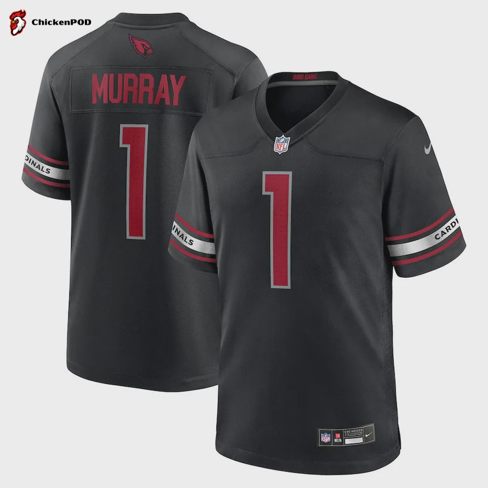 Kyler Murray 1 Arizona Cardinals Women’s Atmosphere Fashion Game Jersey – Gray