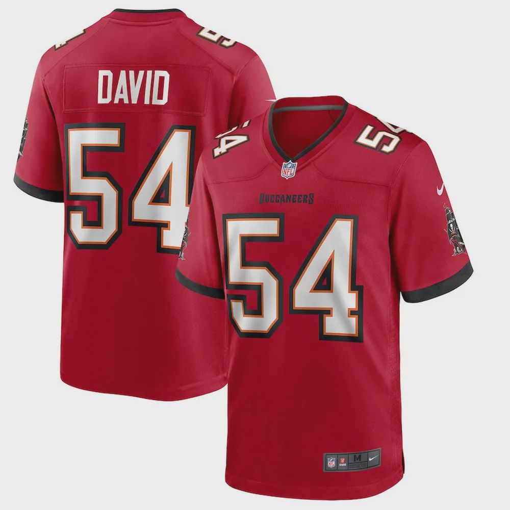 Lavonte David 54 Tampa Bay Buccaneers Game Jersey – Red