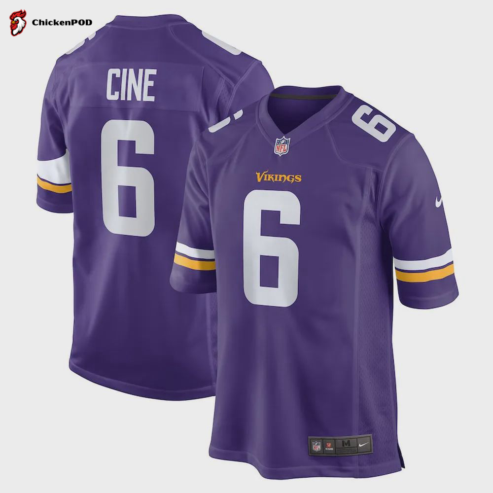 Lewis Cine Minnesota Vikings Game Player Jersey – Purple