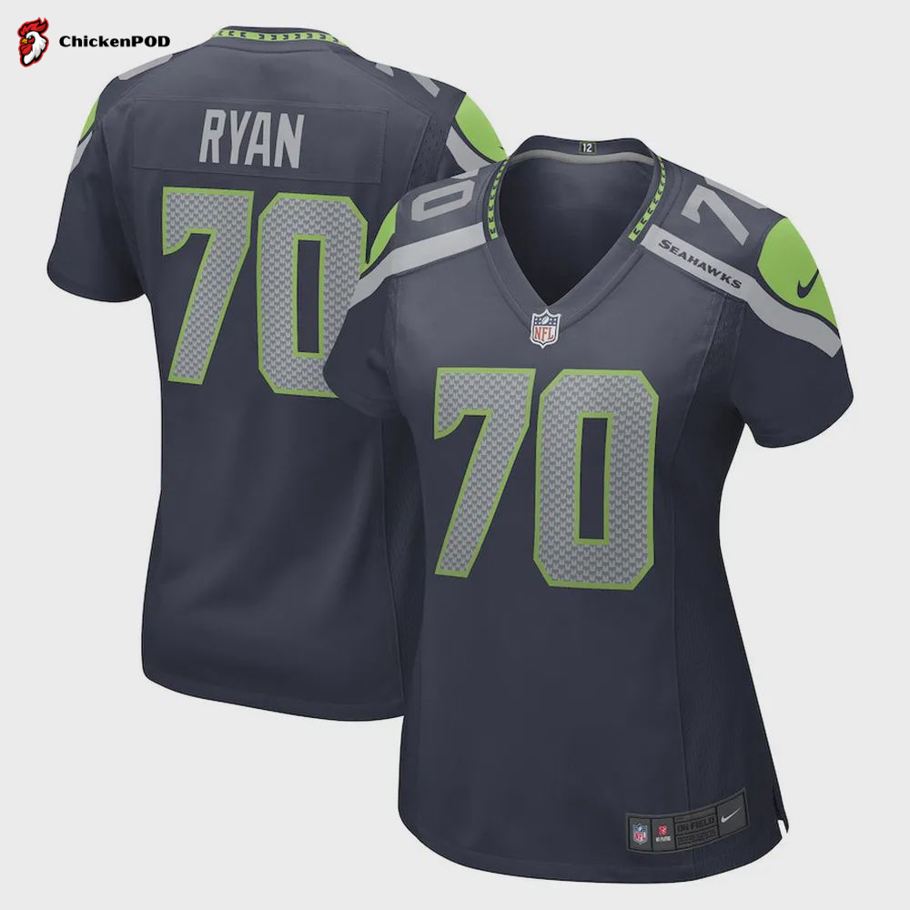 Liam Ryan Seattle Seahawks Women’s Game Player Jersey – College Navy