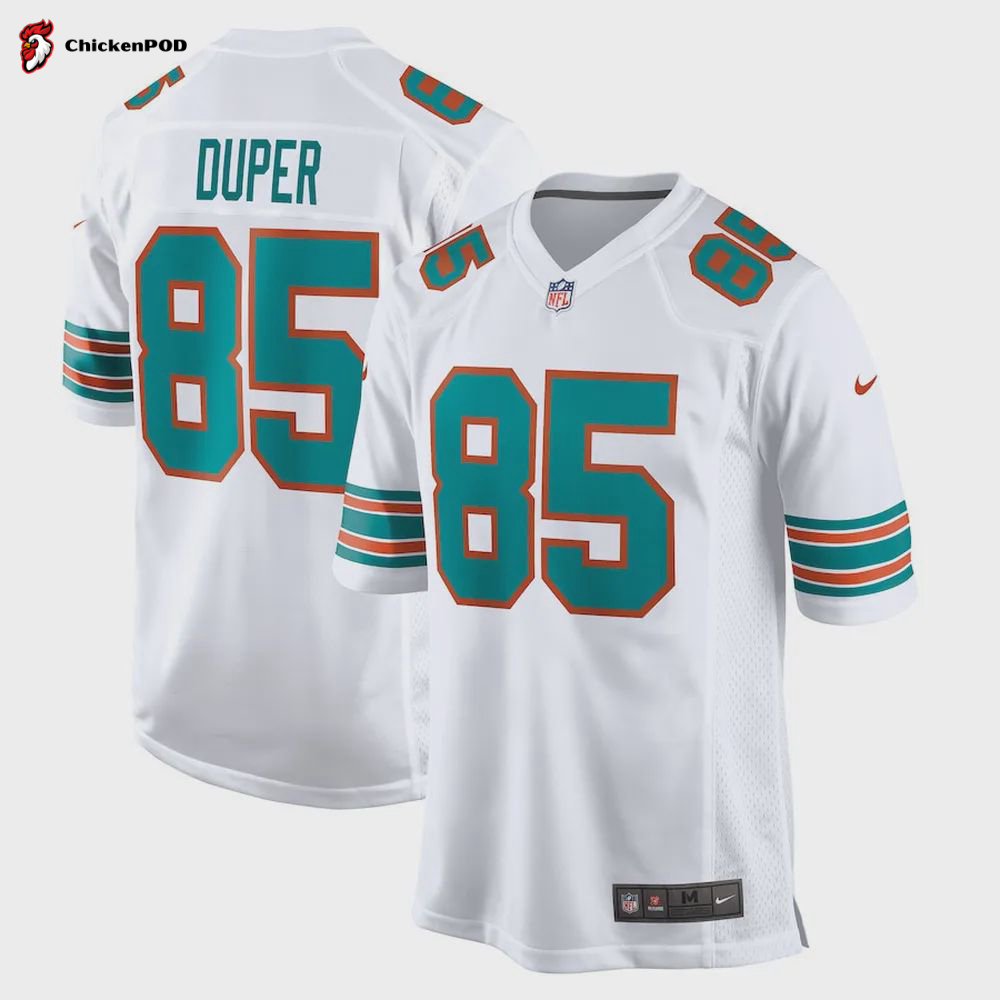 Mark Duper 85 Miami Dolphins Women’s Game Retired Player Jersey – Aqua