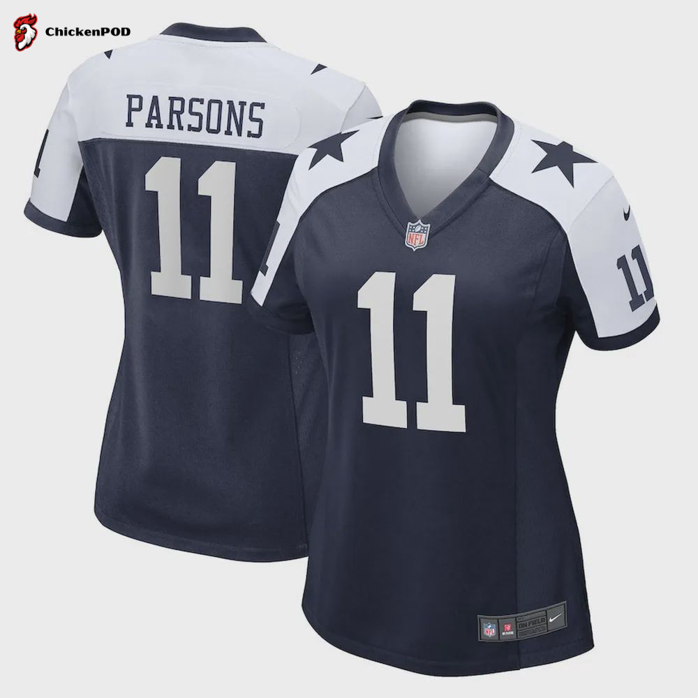 Micah Parsons 11 Dallas Cowboys Game Player Jersey – White