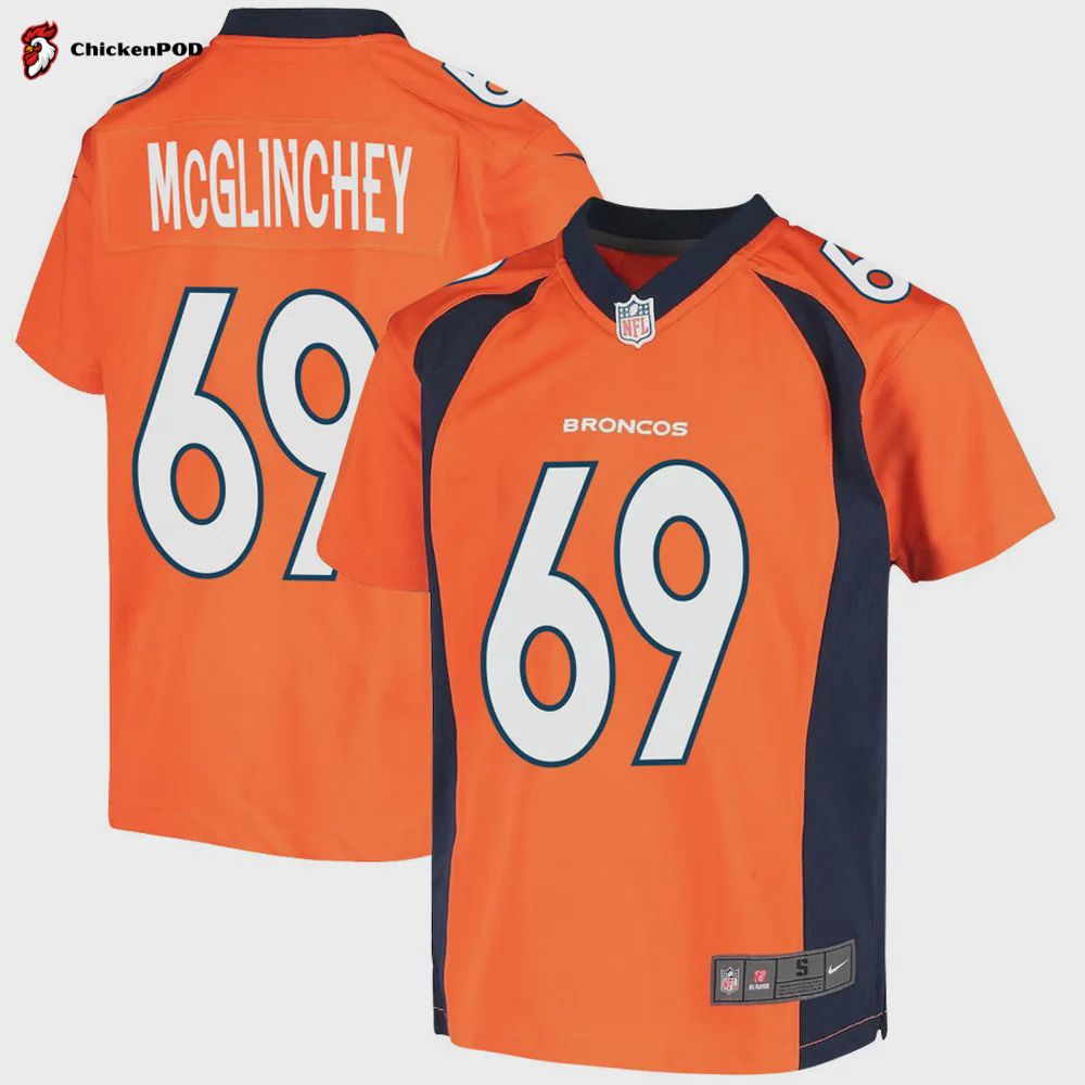 Mike McGlinchey 69 Denver Broncos Women Game Jersey – White