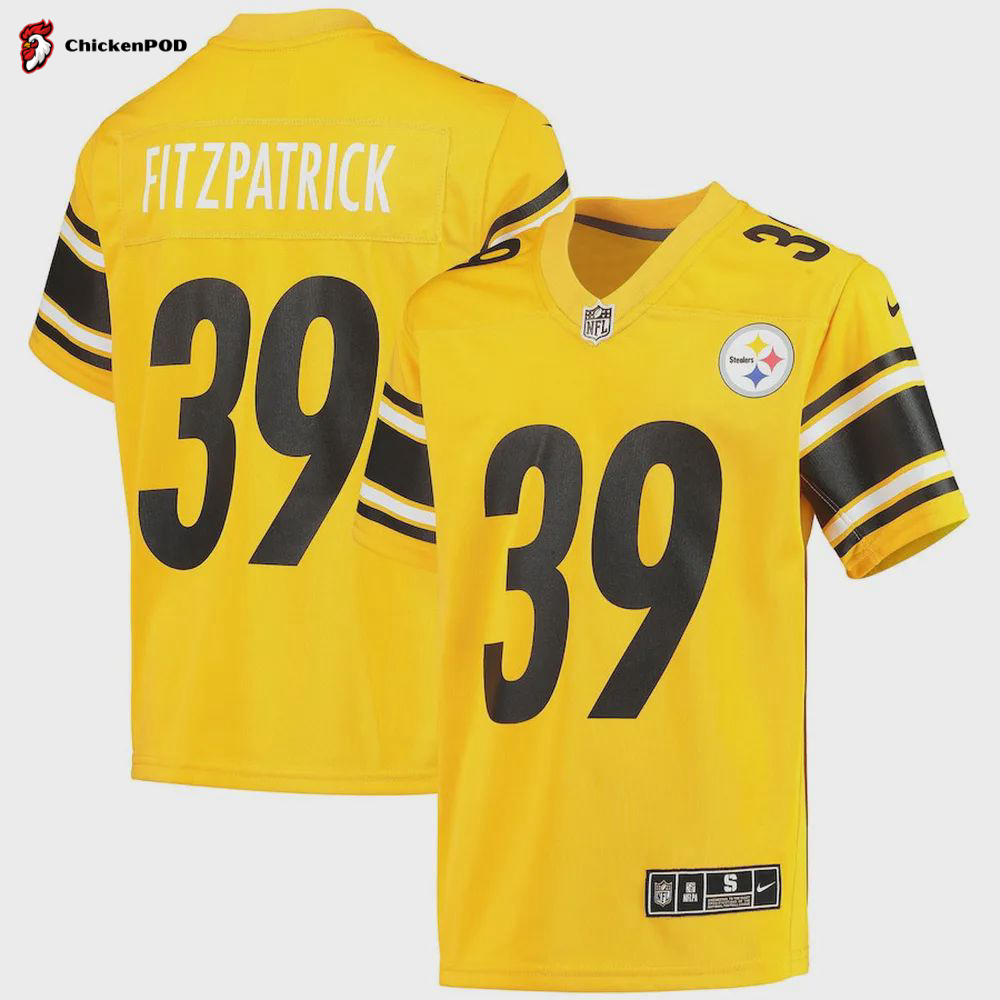 Minkah Fitzpatrick Pittsburgh Steelers Game Jersey – Black