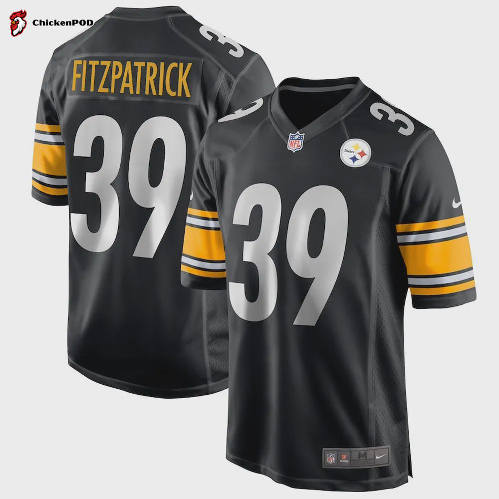 Minkah Fitzpatrick 39 Pittsburgh Steelers YOUTH Inverted Team Game Jersey – Gold