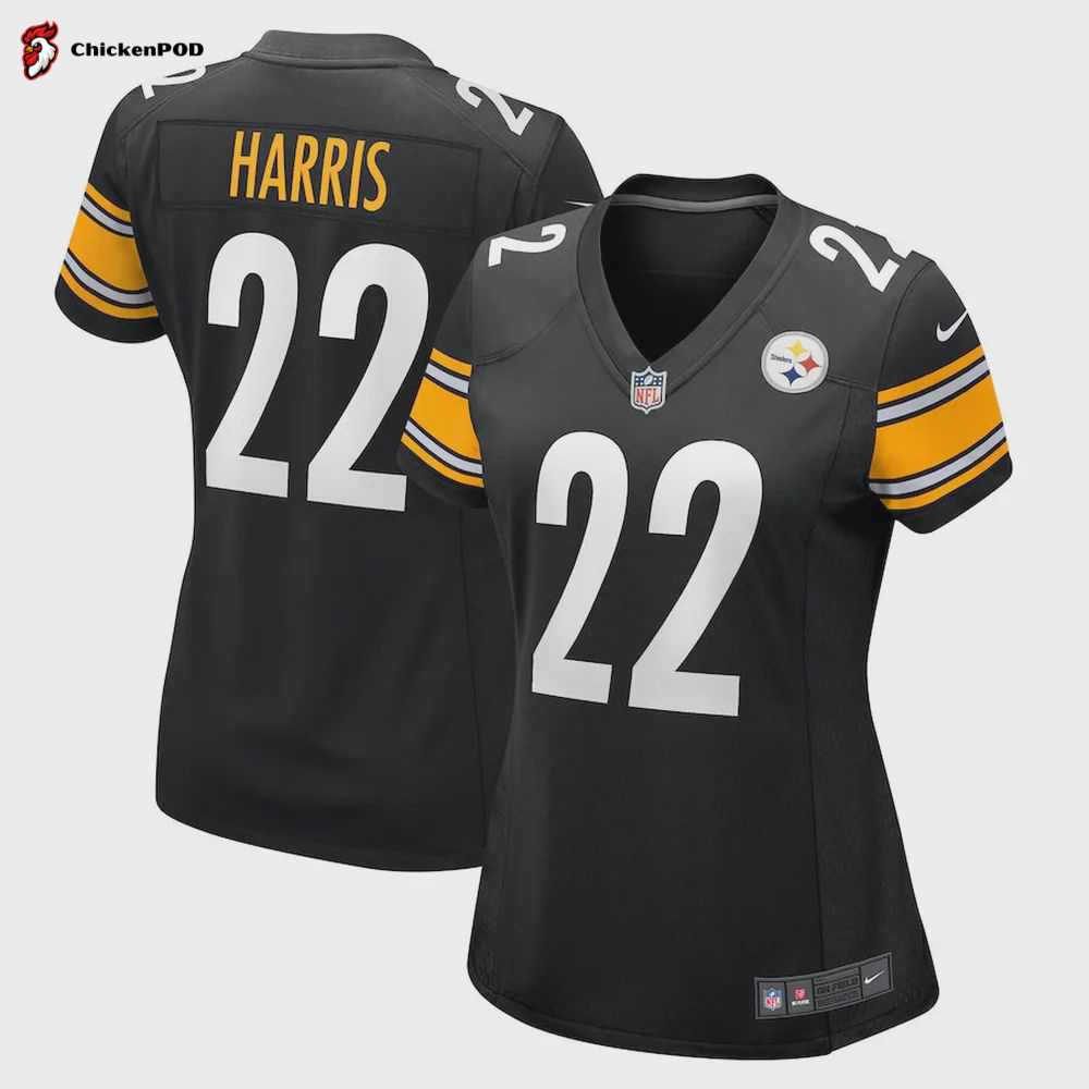 Najee Harris 22 Pittsburgh Steelers YOUTH Game Jersey – White