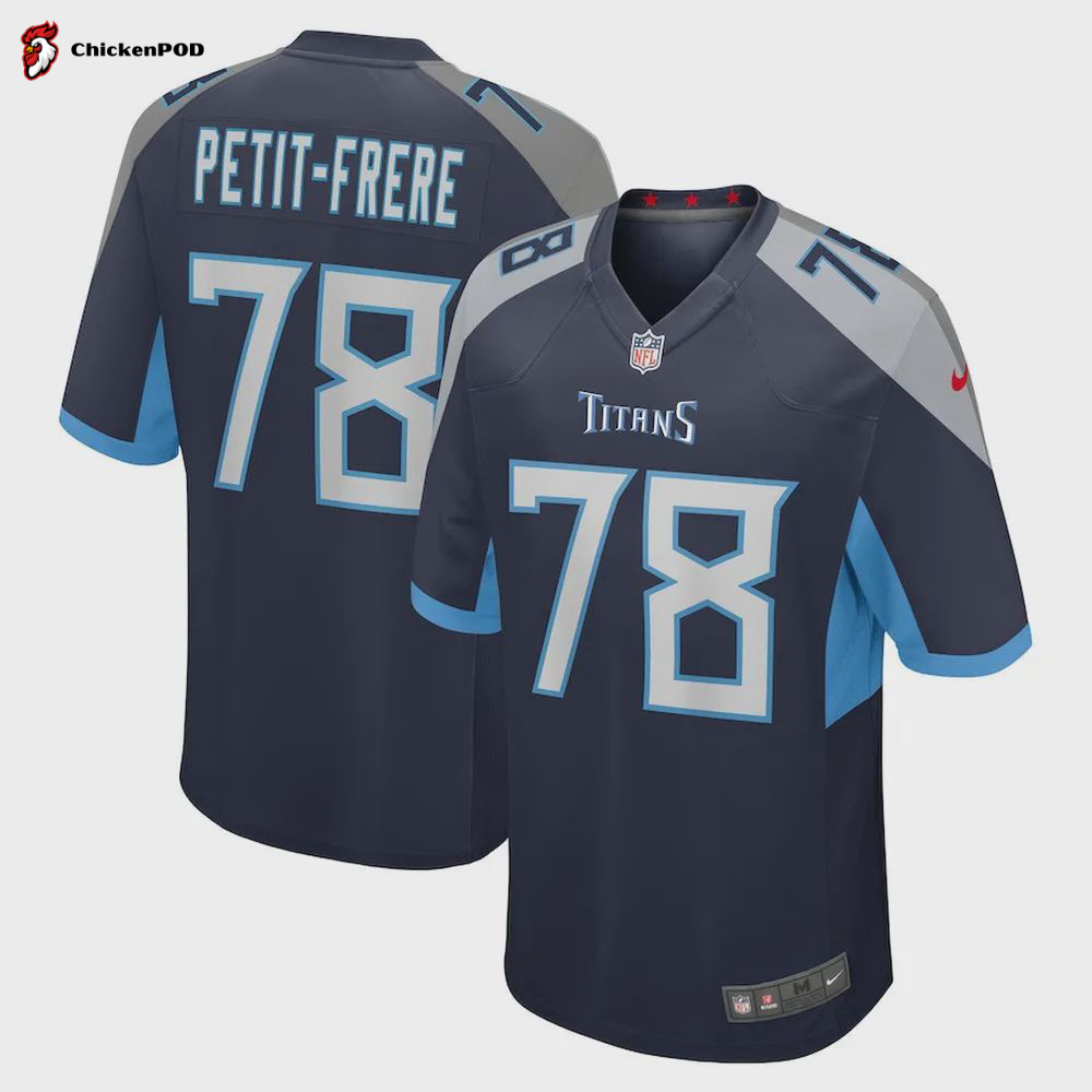 Nicholas Petit-Frere Tennessee Titans Game Player Jersey – Navy