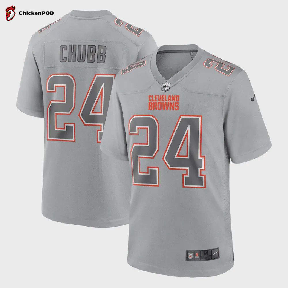 Nick Chubb 24 Cleveland Browns Women’s Alternate Game Jersey – Brown